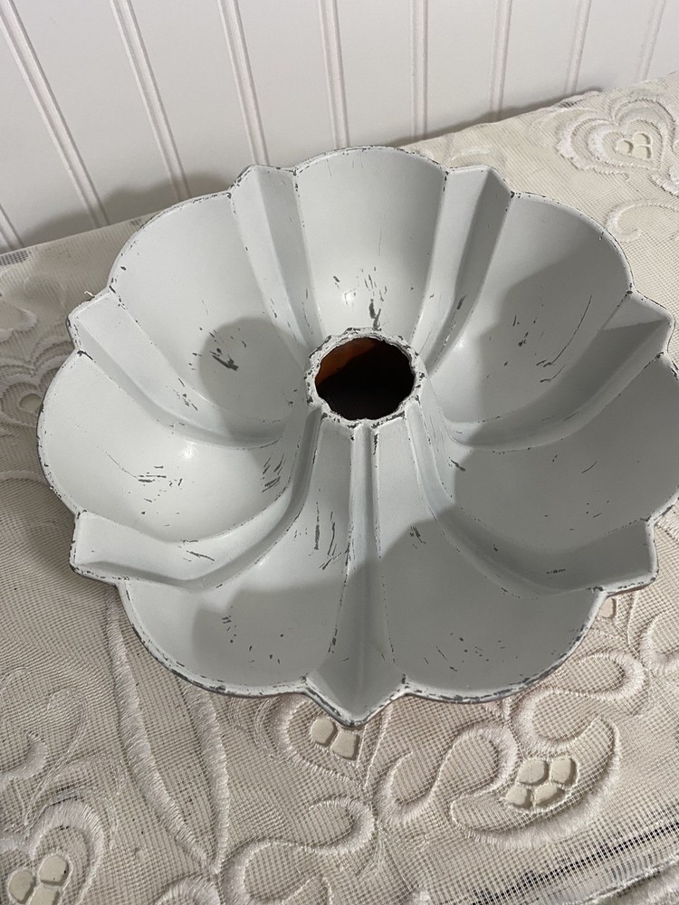 Vintage Bunt Pan 6 Cup Burnt Orange