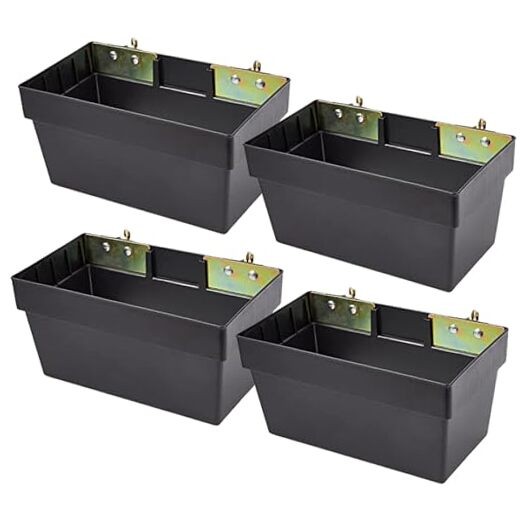 E-Track Storage Bin for E-Track System E Track Accessories Storage Box 4 Pack