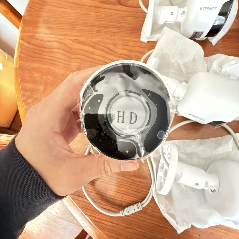 Samsung Wisenet 7(4 New) Camera Security System Cameras Only