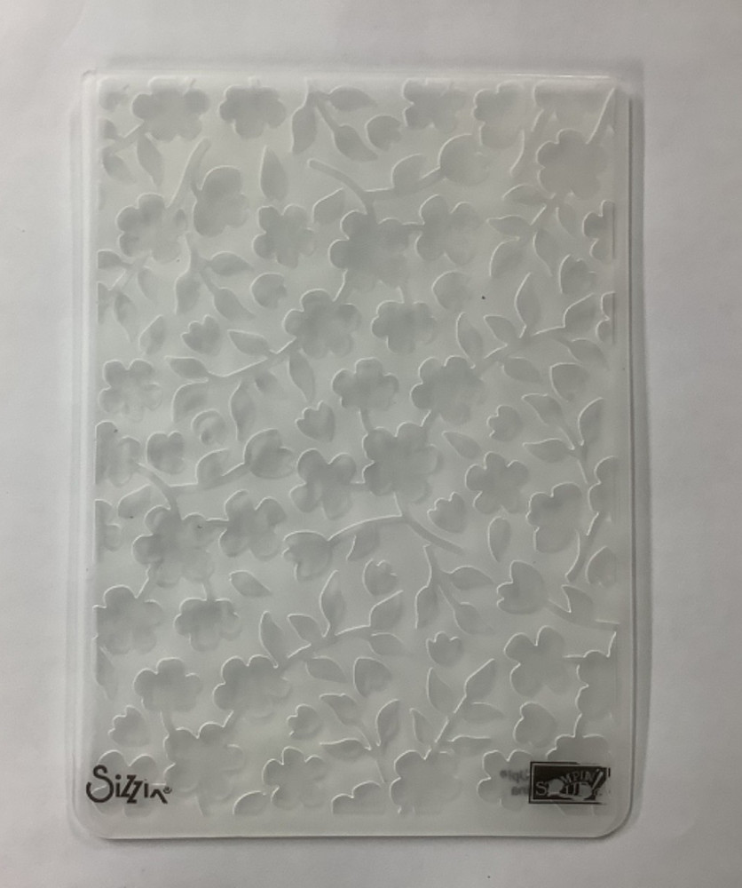 Sizzix Cuttlebug TEXTURES Embossing Folders (4)-Paper Studio folder 20 slots