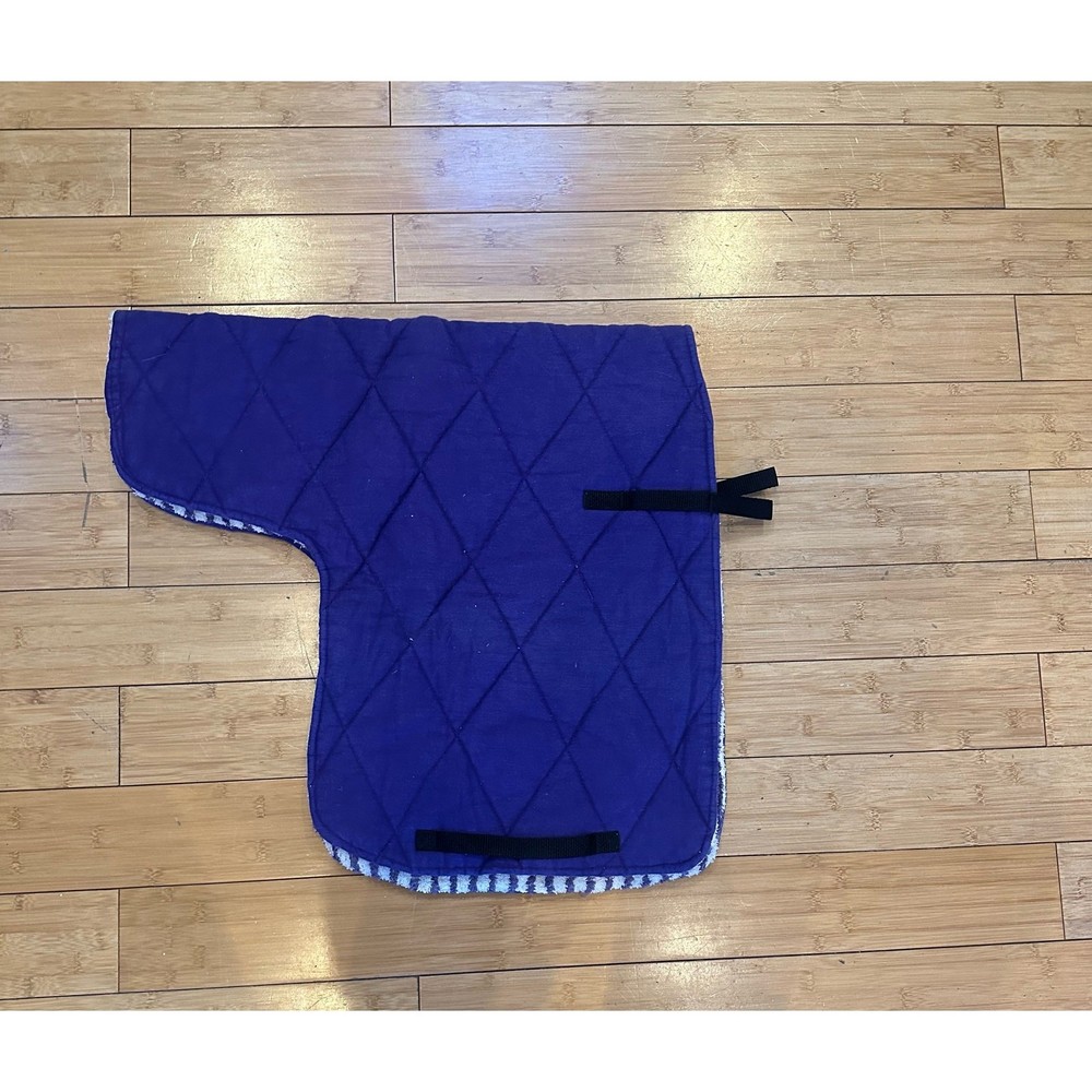 NWOT Solid Purple English Saddle Pad