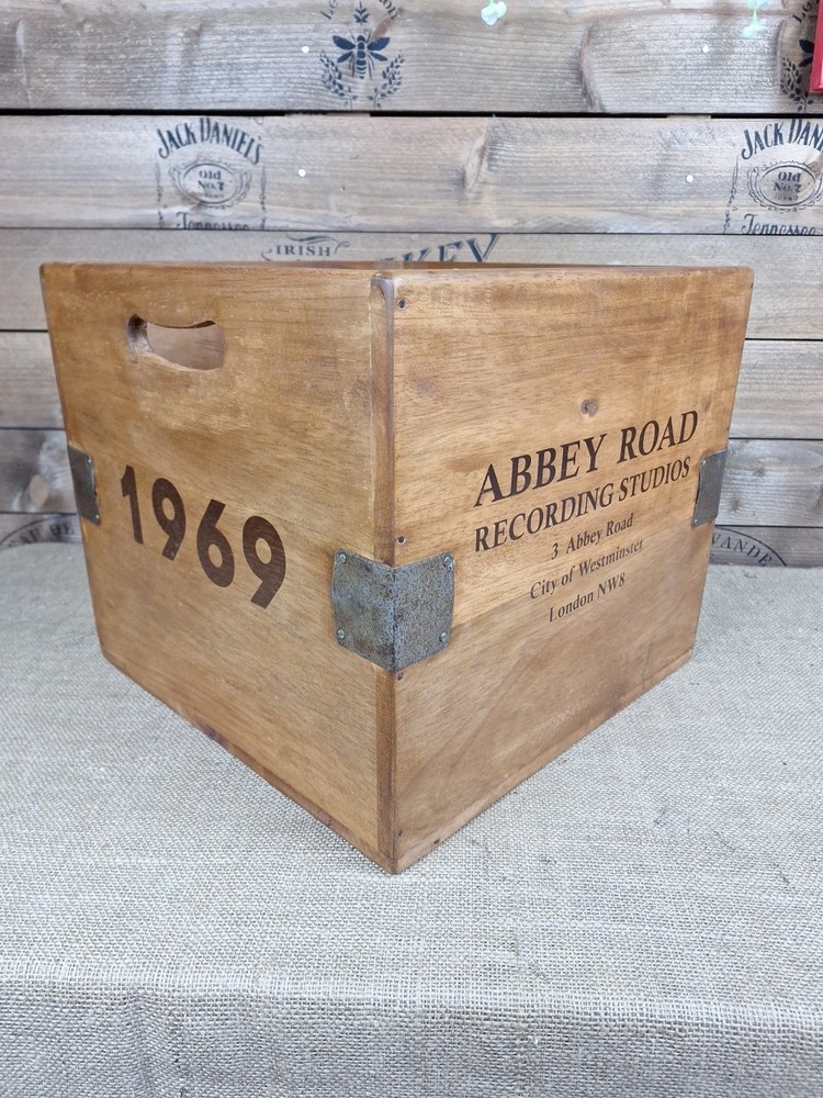 Decorative 7" Abbey Road Record Boxes.