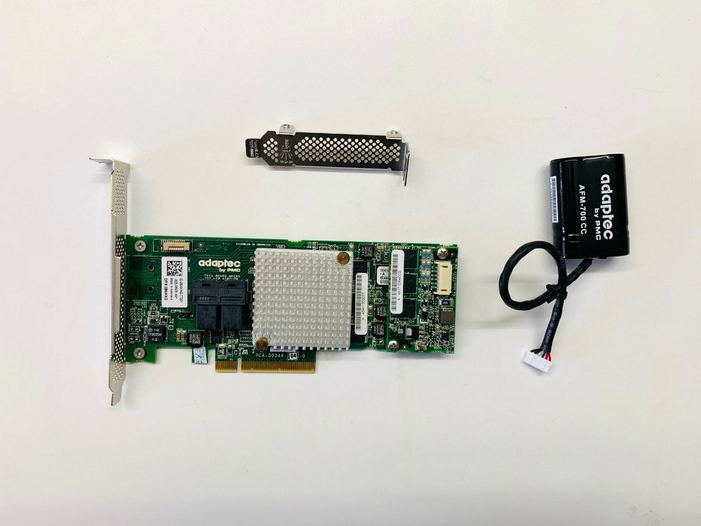 Adaptec ASR-8805 PCI-E 3.0 12Gb/s Controller Card + 1G Module AFM-700 Battery