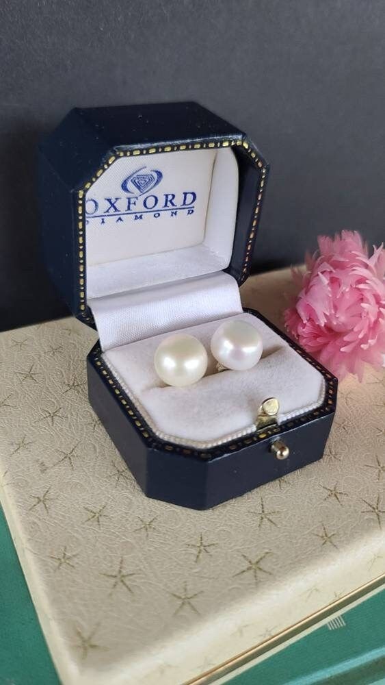 925 Pearl Stud Earrings