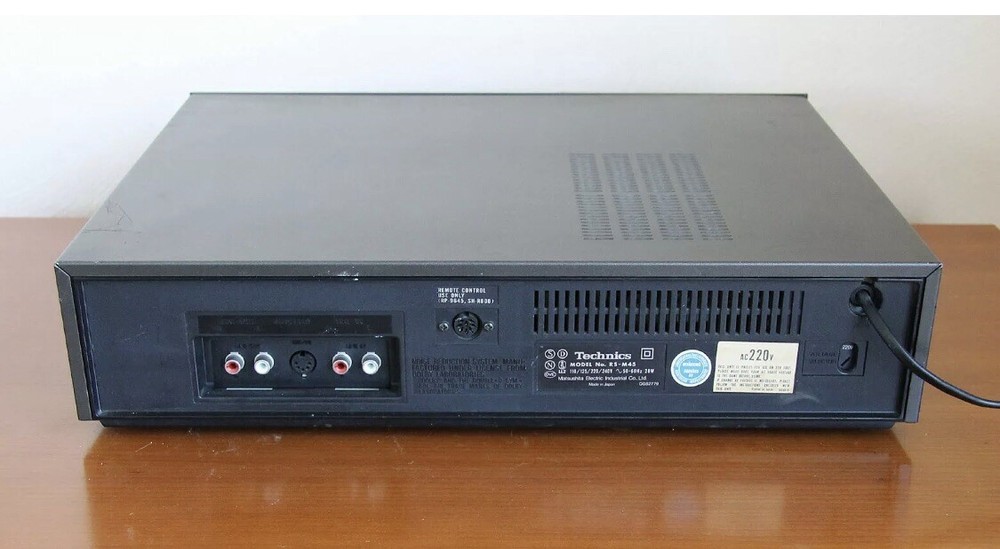 Technics M45 high end cassette deck.Direct Capstan.Serviced.220/110v