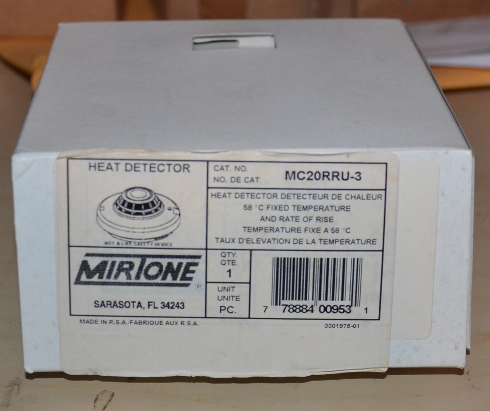 MirTone Heat Detector MC20RRU-3 new