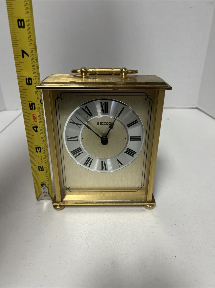 Seiko Desk and Table Carriage Clock Working