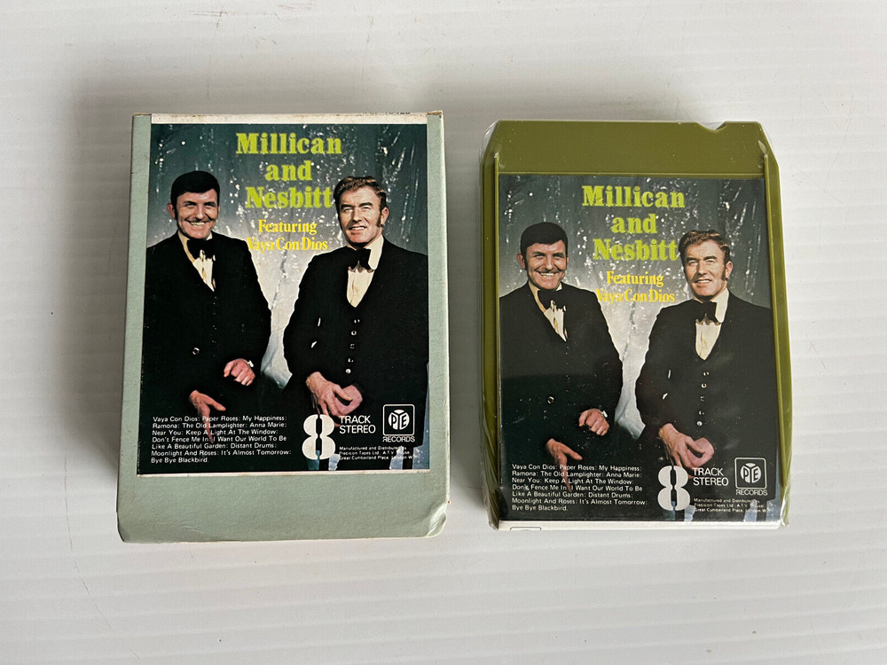 Millican & Nesbitt. - 8-Track Stereo Cartridge & Slip Case SEALED