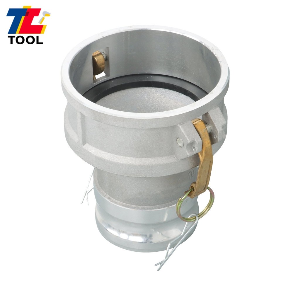Type DA 4" to 3" Aluminum Camlock Reducing Coupling, Grooved