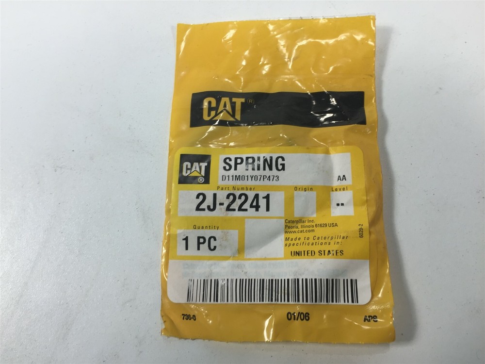 Genuine Caterpillar 2J-2241 Spring 2J2241