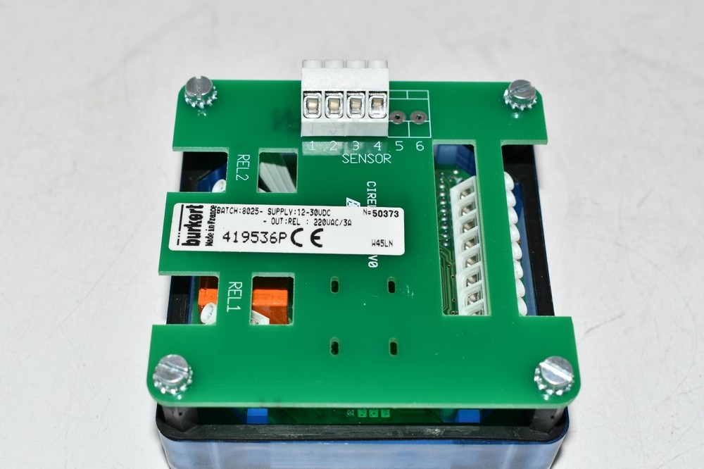 Burkert 8025 Insertion Flow Transmitter 419536P Easy Flow Meter