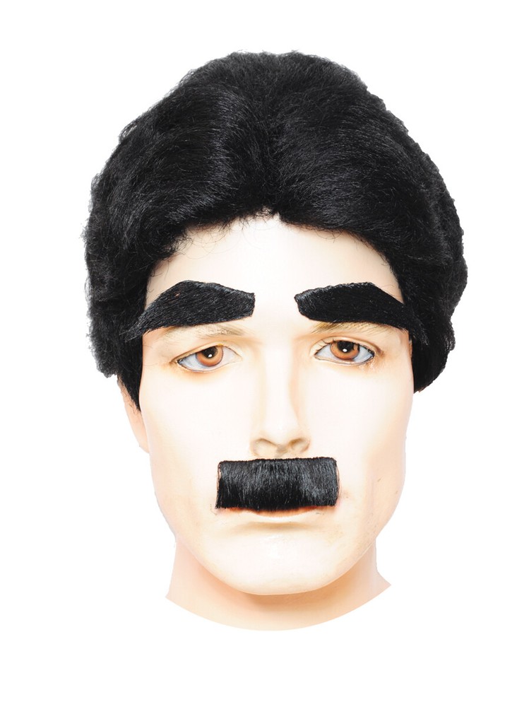 Groucho Set Black - Lacey Wigs