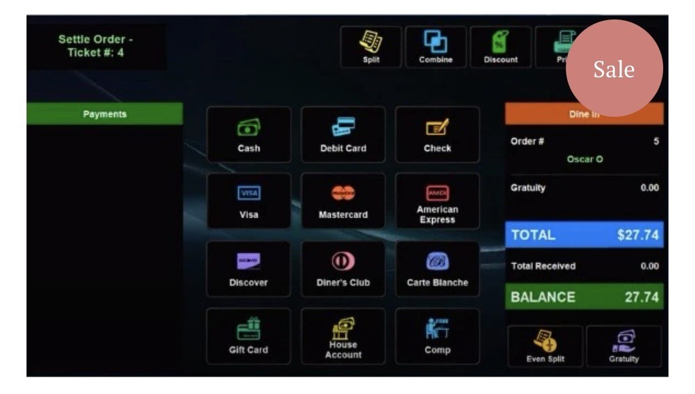 Aldelo POS 2E for Restaurant Station License Latest Version