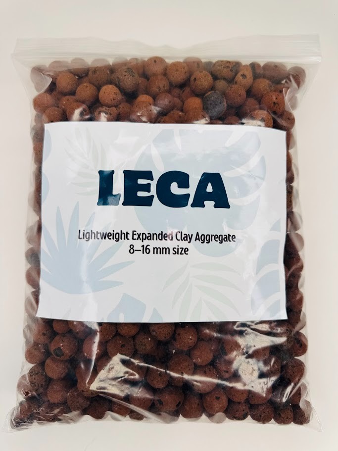 1/2 GAL LECA Semi-Hydro Substrate | Lightweight Expanded Clay Aggregate | 8-16mm