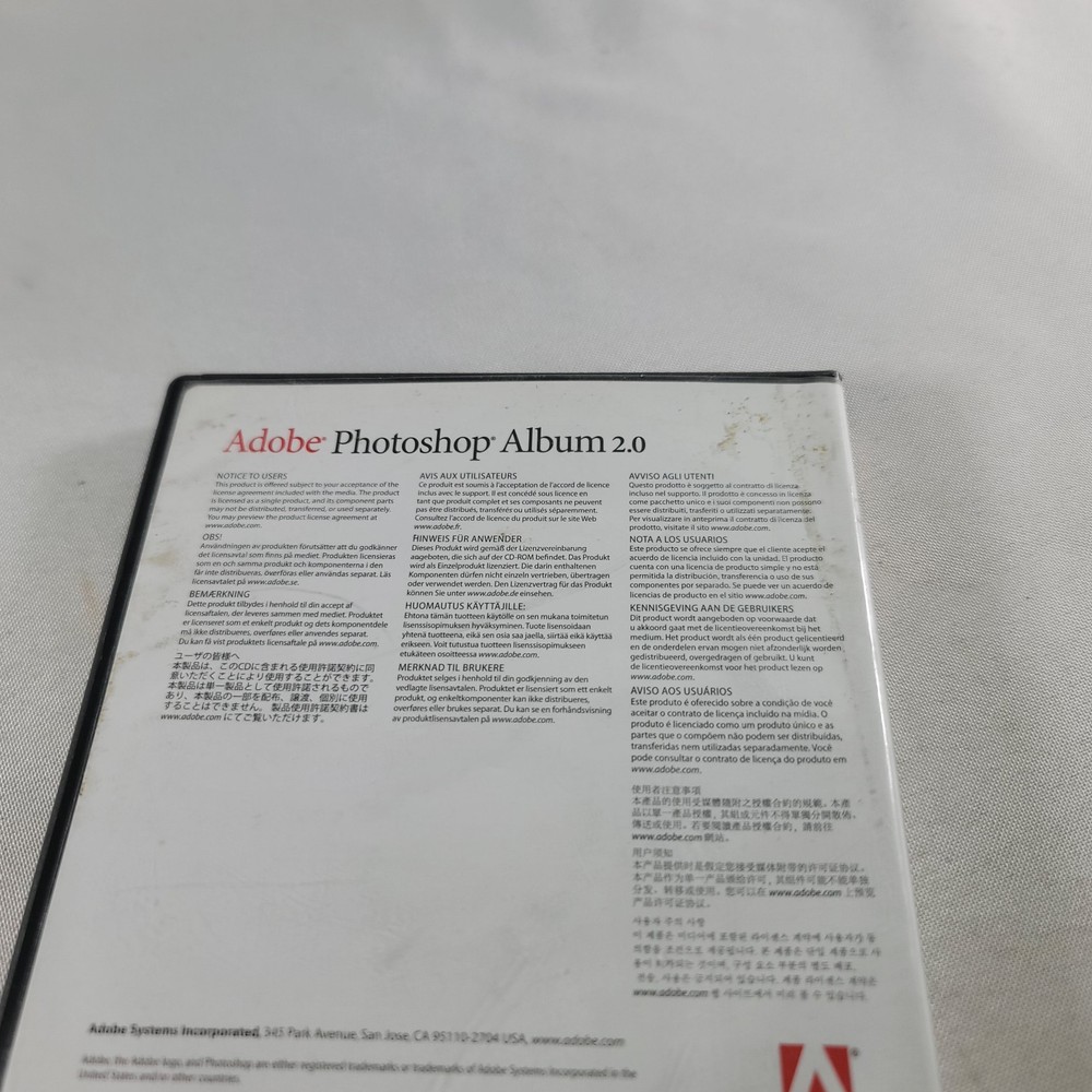 Adobe PhotoshopAlbum 2.0 - w/Keys -(Windows)