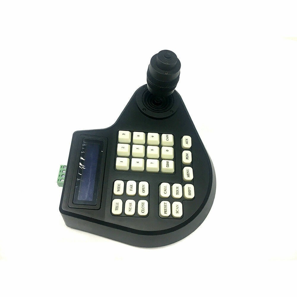 4D PTZ Speed Dome Keyboard Controller CCTV Security Camera RS485 Joystick 4 Axis