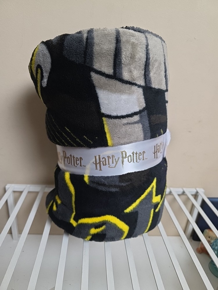 New Harry Potter Plush Throw Blanket 46x60