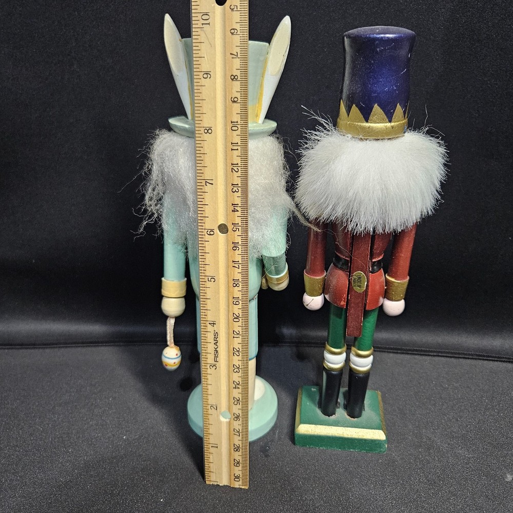 Bunny Rabbit Easter Nutcracker 10" & Soldier