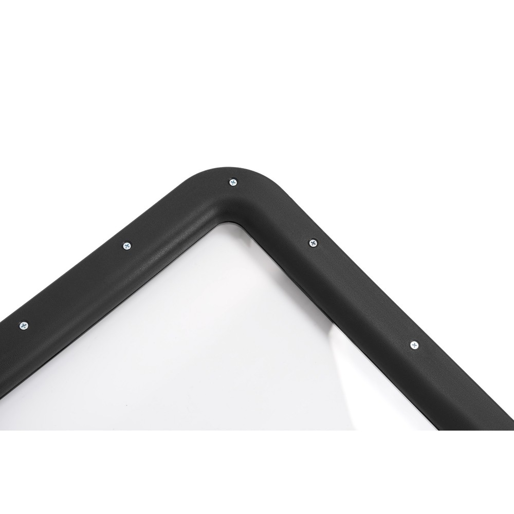 Black RV Entry Entrance Door Window For RV Camper Cargo Truck Trailer