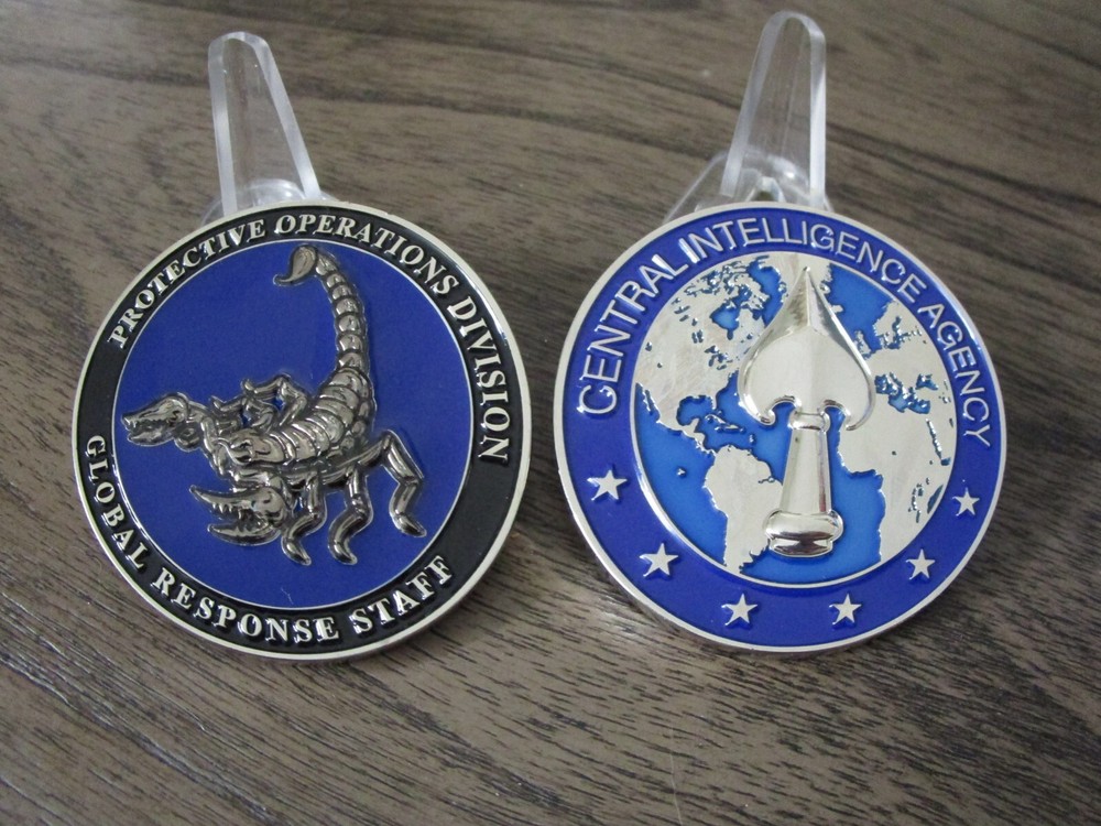 Global Response Staff Protective Operations Division CIA GRS Challenge Coin