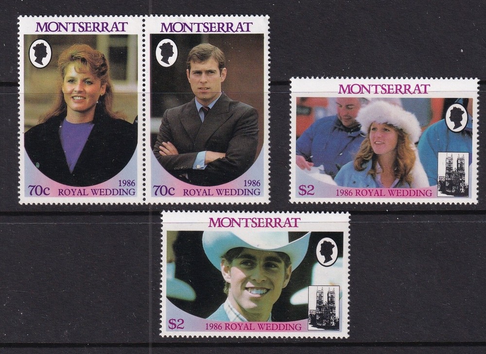 Montserrat Mint Stamps Sc#615-616 MNH