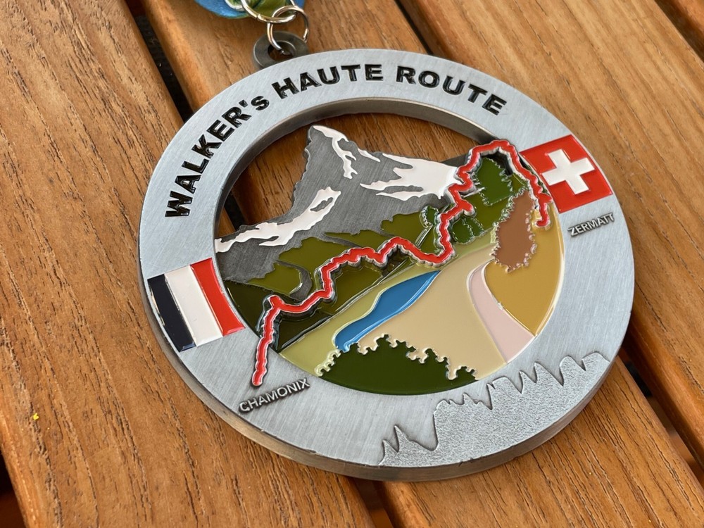 Walkers Haute Route Medal