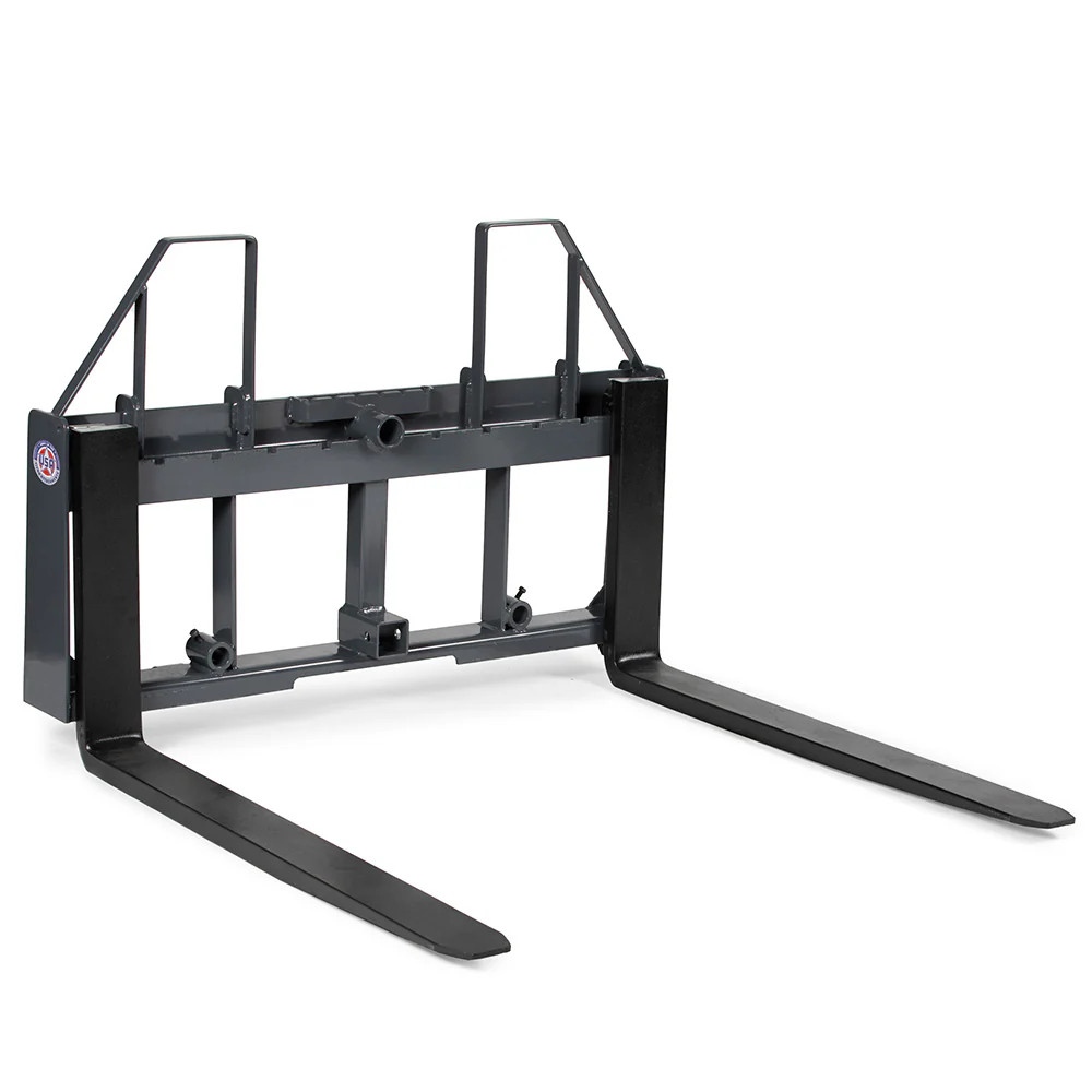 Titan USA Made Standard Series Step-Through Pallet Fork Frame, 36" Fork Blades