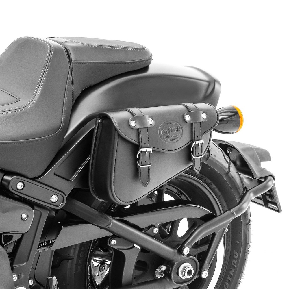 Saddlebag 3L for Royal Enfield Interceptor 650 left side black