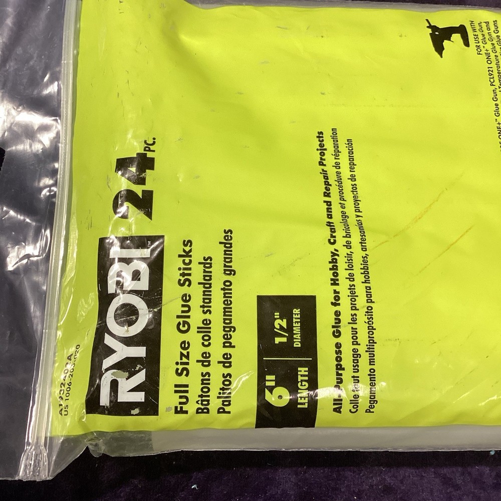 RYOBI Full Size Glue Sticks (24-Piece)-NEW!