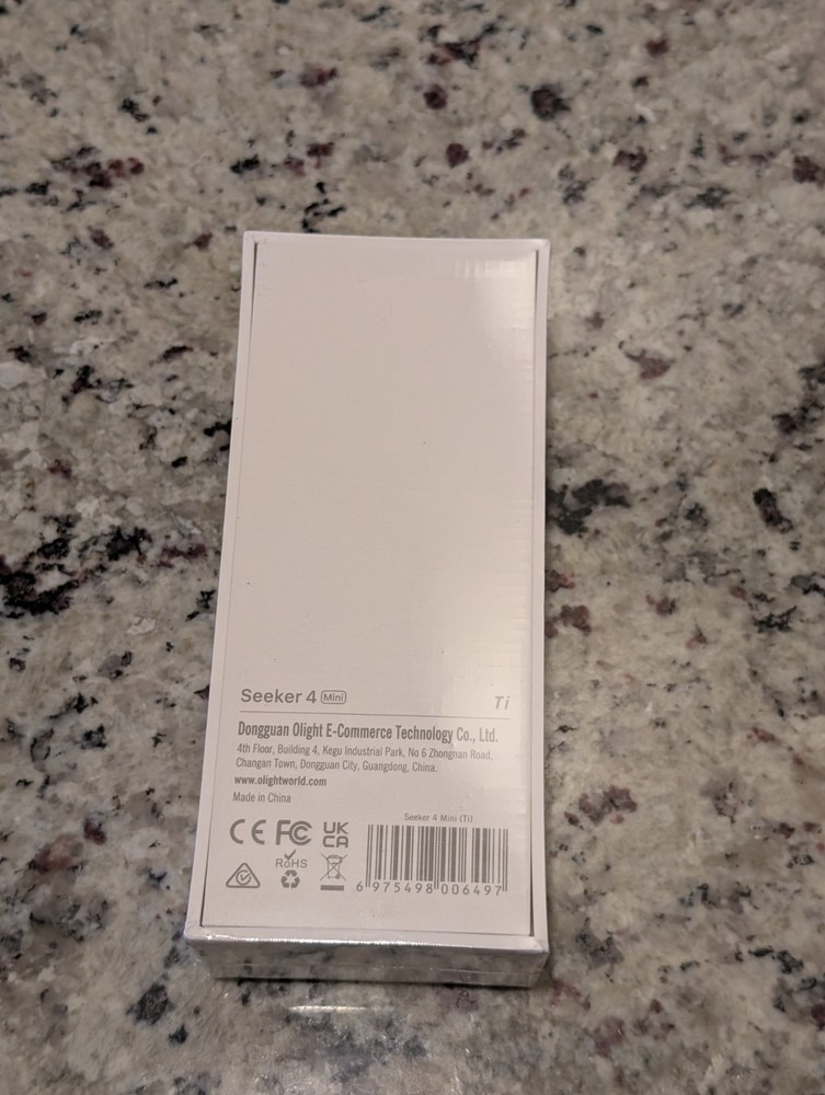 SEEKER 4 Mini Ti (Titanium) Unopened NEW