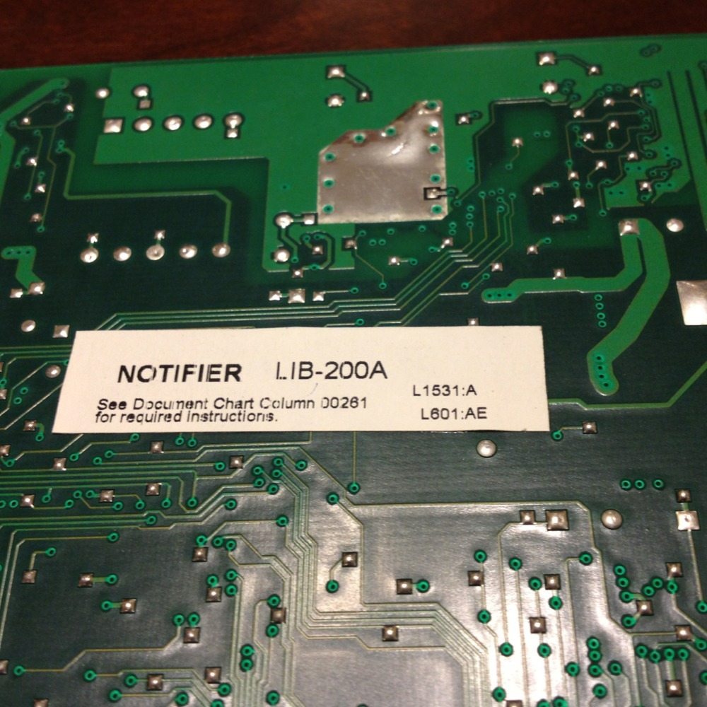 NOTIFIER LIB-200A FIRE ALARM FACP LOOP INTERFACE BOARD