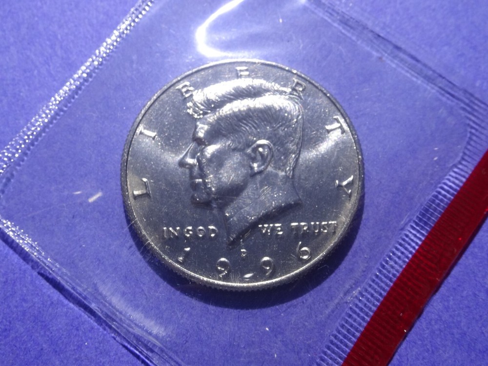 1996-D Kennedy Half  Mint Set Cello BU