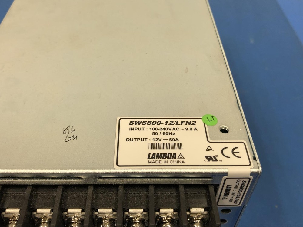 LAMBDA SWS600-12/LFN2 POWER SUPPLY