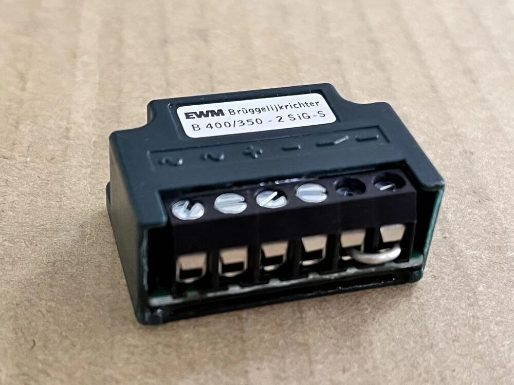 EWM one-way rectifier B 400/350 - 2 SiG-S motor brake rectifier module-