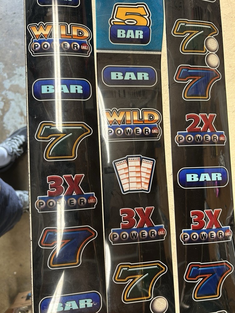 POWER BURST SOFTWARE AND REEL STRIPS WMS BB3 SC7F