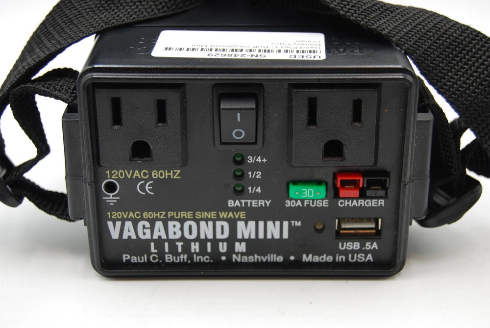 Used Paul C Buff Vagabond Mini Battery Pack