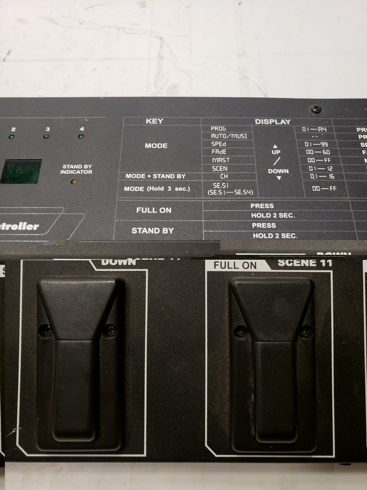 Elation Lighting LSC Light Stream Controls FC-400 4 Way Foot Controller