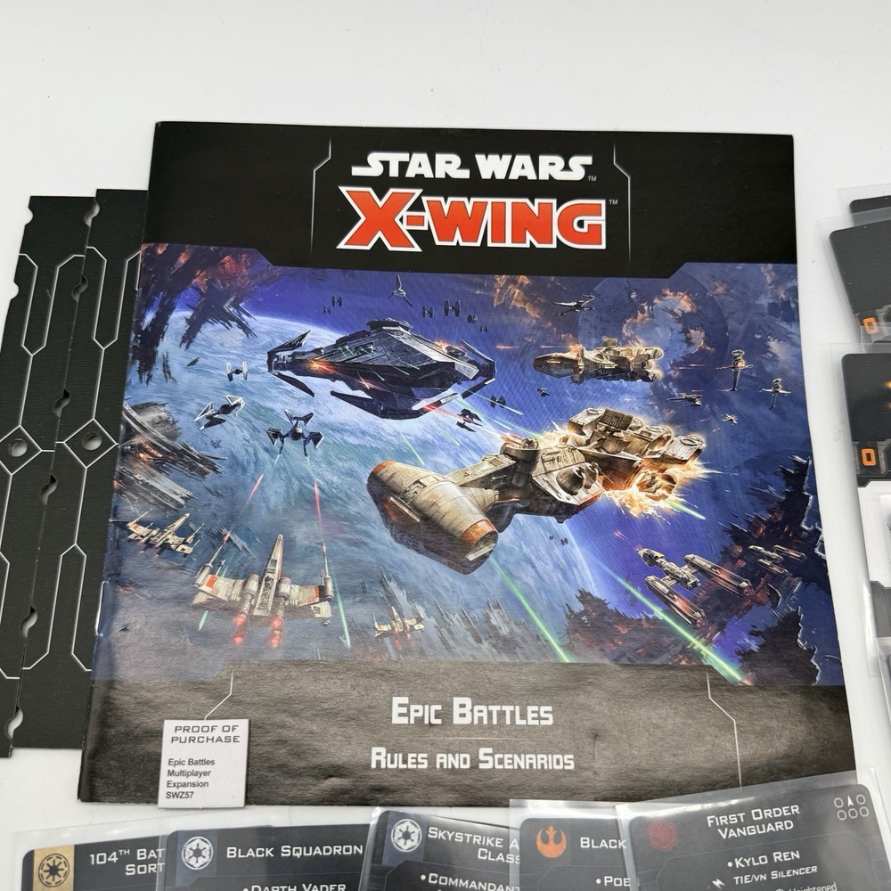 Epic Battles Star Wars X-Wing 2nd Edition Multiplayer Expansion 100% Complete