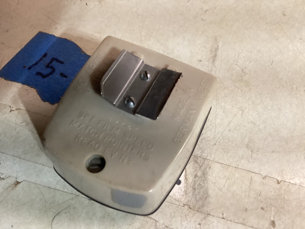 Vintage Polaroid Development timer #128 Original Packaging & light meter 625 gc