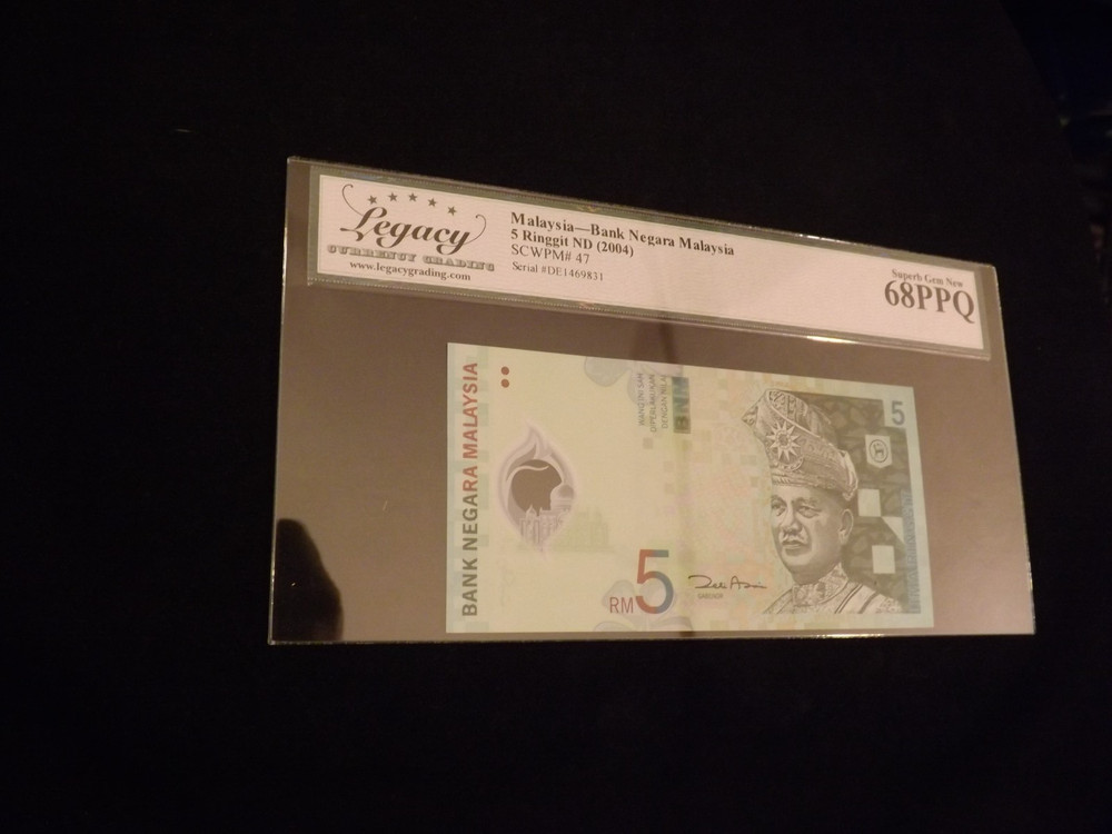 2004   5 Ringgit     MALAYSIA      Bank  Negara  Malaysia      PPQ 68