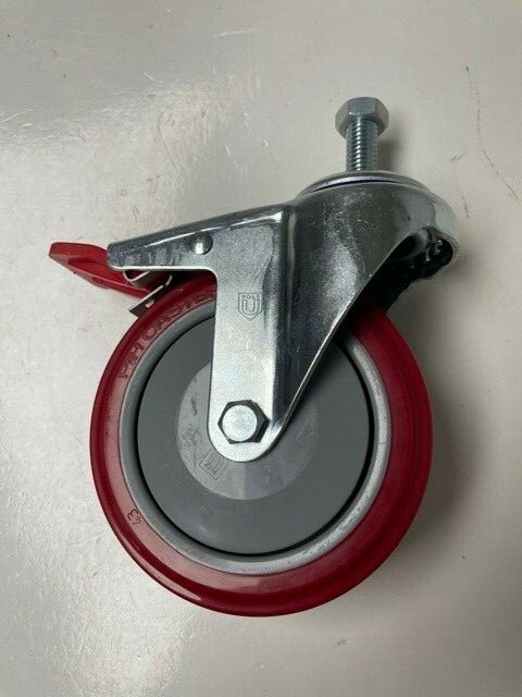 GB CYCLONE B2000 CONDUIT GARDNER BENDER REPLACEMENT FRONT CASTER WHEEL COMPLETE!