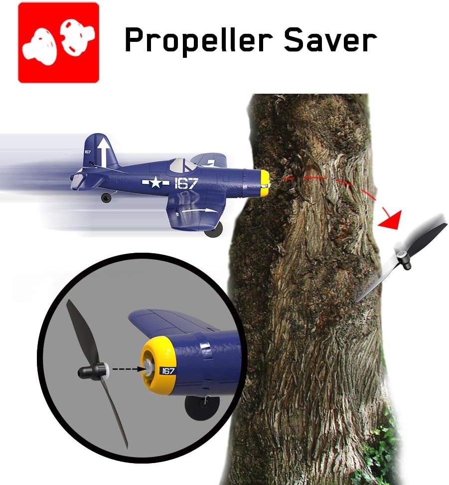3 Sets F4U Rc Plane Propeller with Savers and Adapters for 2blade