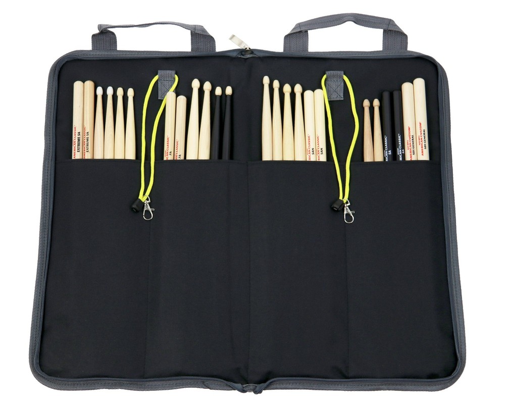 Gearlux 12-Pair Drumstick Bag with 10mm Padding