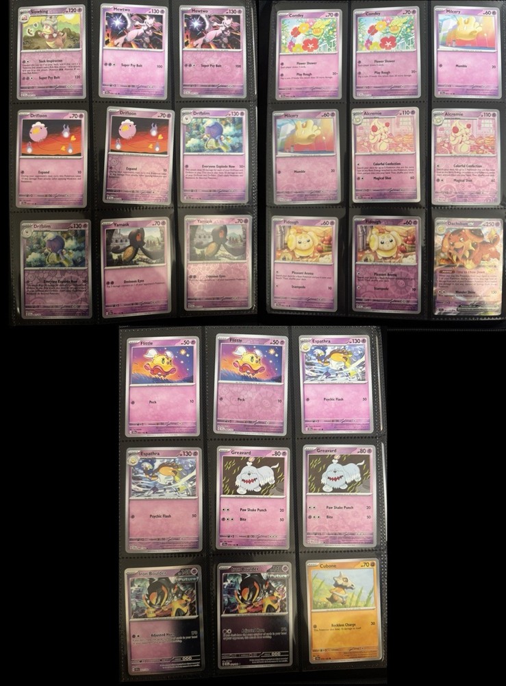 Complete Stellar Crown Base Set With Holos + EX + Energies!