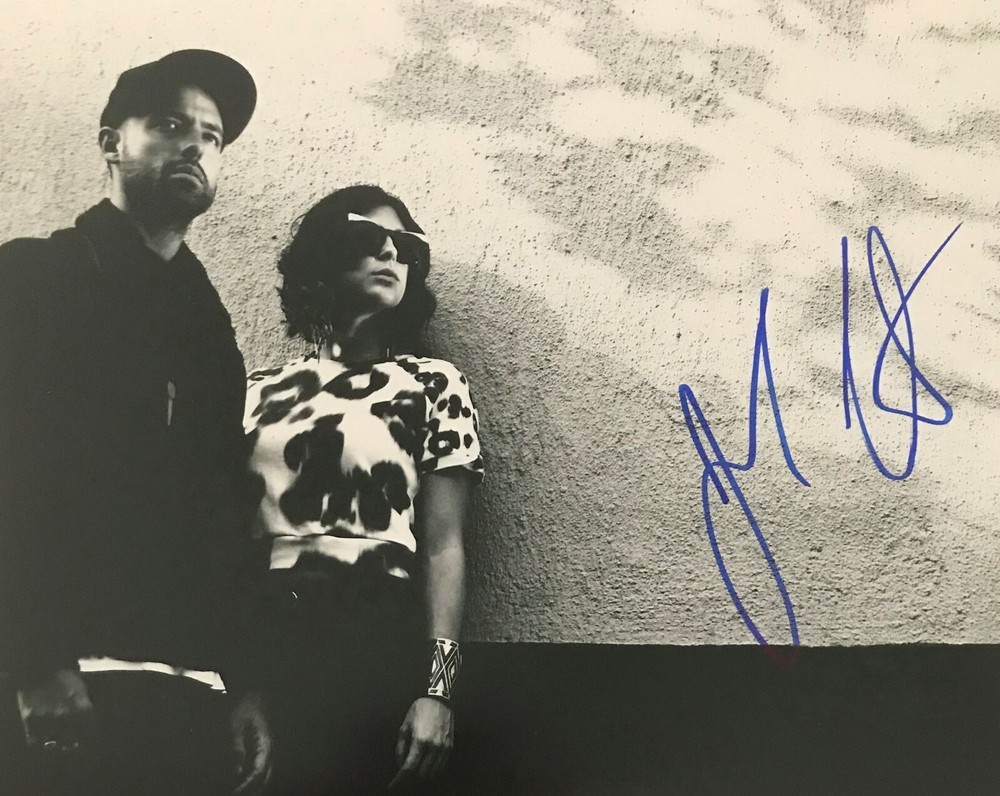 Phantogram Big Grams Voice Three Signed 8x10 Autographed Photo COA E1