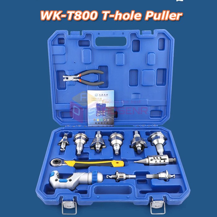 T-type Hole Puller WK-T800 Copper Pipe Branch Pipe Reamer Refrigeration tools