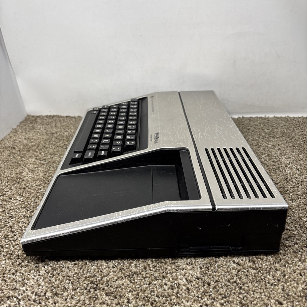Vintage Texas Instruments TI-99/4A Home Computer & Power Games Bundle Tested