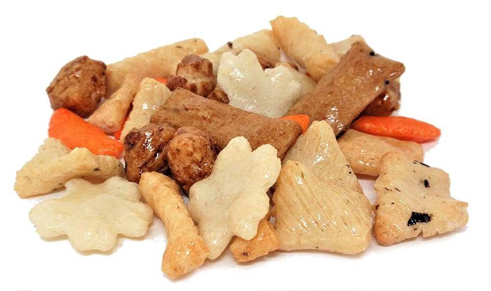 Party Rice Crackers Mix Bulk by Its Delish (3 lbs)