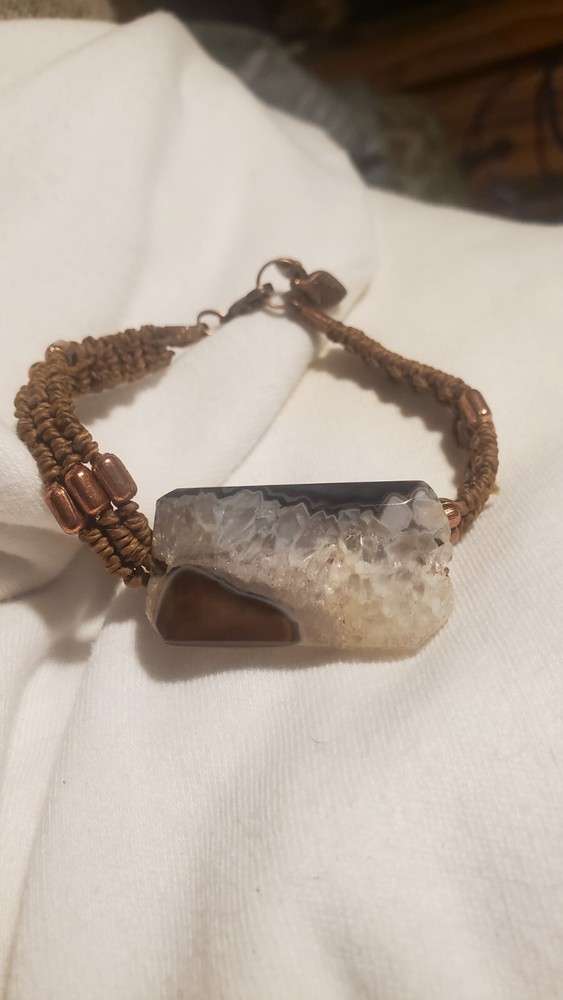 Copper & Agate Bracelet