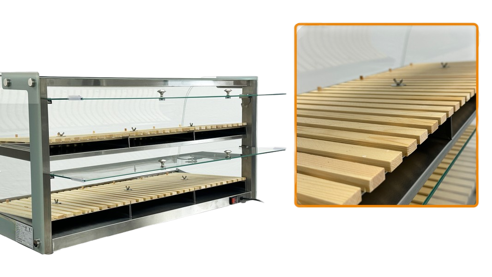 39" W 5.2 Cu. Ft. Countertop Glass Door Bakery Display Case